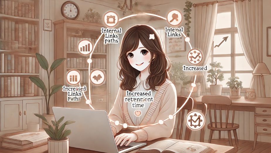 内部リンクを活用して滞在時間を伸ばす！読者を自然に回遊させるテクニック