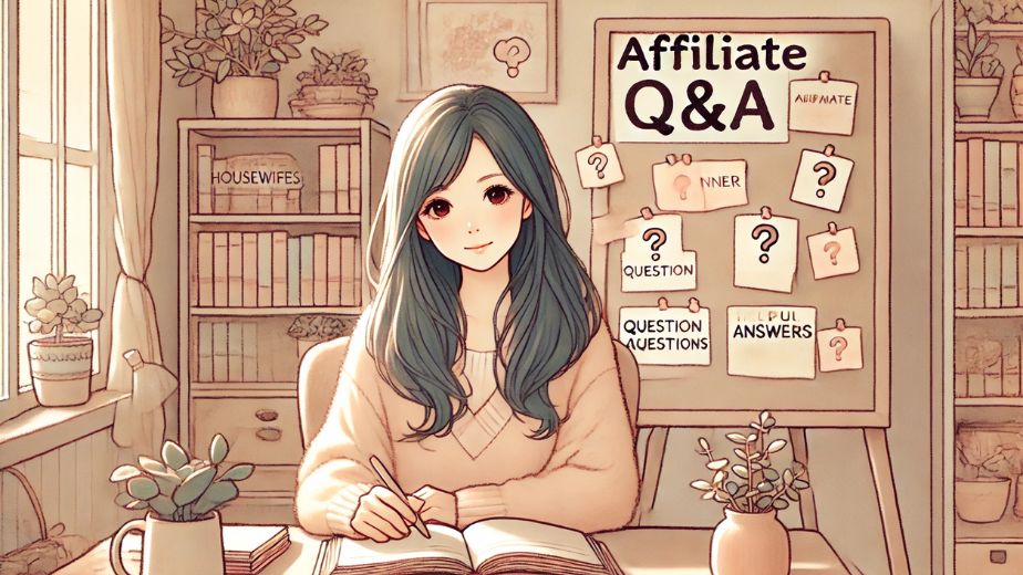 Q&A｜アフィリエイト初心者の疑問を解決！